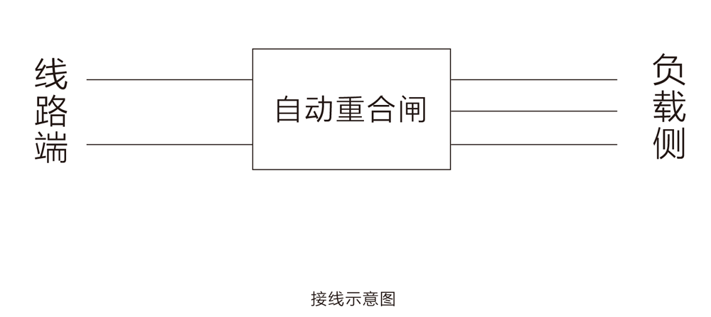 WB-AR系列 自动重合闸接线图